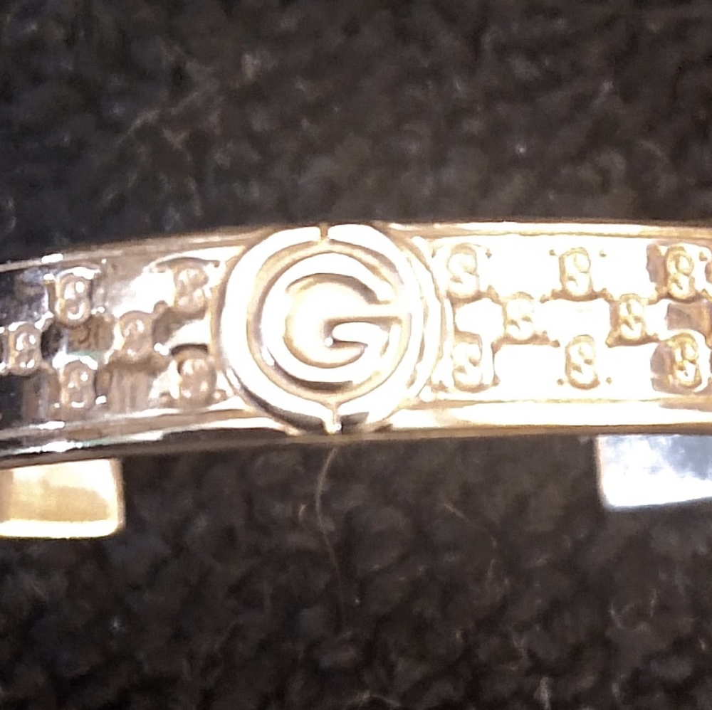 Gucci 925 Silver Cuff Bracelet